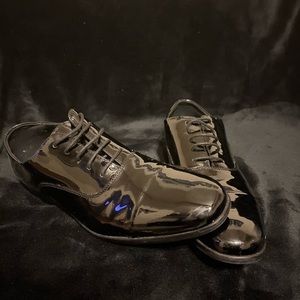 Saks Fifth Avenue Patton Leather Dress Shoes